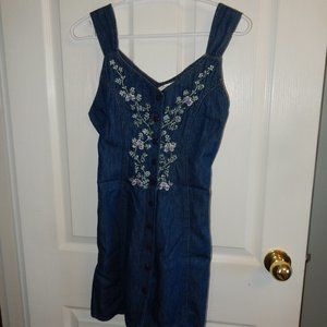 denim sundress